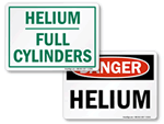 Helium Warning Signs