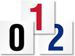 Large Die Cut Numbers and Letters