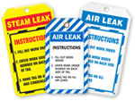 Air Leak Tags and Steam Leak Tags