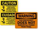Multiple Source Signs