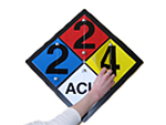 NFPA Flip Placard Sign