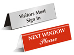 OfficePal™ Tent Signs