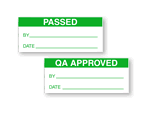Passed Inspection Labels