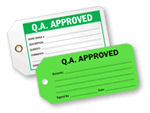 Q.A. Approved Tags