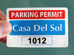 Rectangular Window Stickers