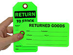 Returned Goods Tags