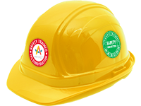 safety orientation stickers 