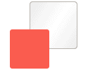 Fluorescent Inspection Labels - Colored  Squares