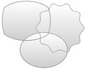 Oval Parking Decals