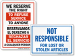 Store Signs