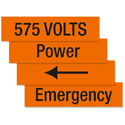 Voltage Marker Labels, Large