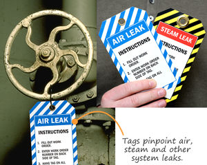 Air Leak Tags and Steam Leak Tags
