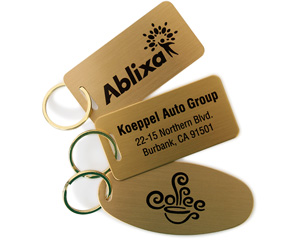 Tags by Material Engraved