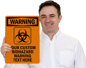 Custom Biohazard Stickers