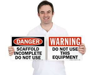 Do Not Use Signs