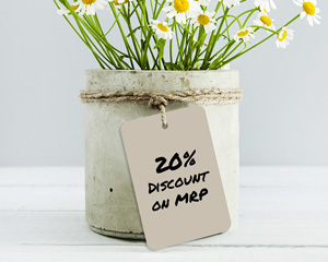 Large Garment Retail Tag