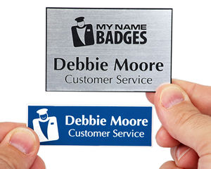 LaserLogo Badges