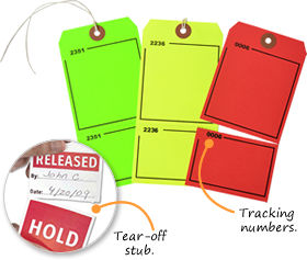 Multi-Part Inspection Tags