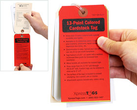 Paper Tyvek Tag Samples