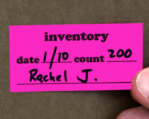 Inventory Labels