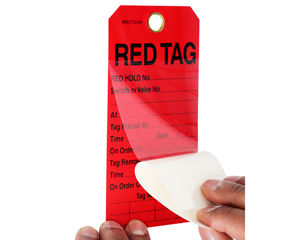 Custom Red Tags