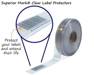 Superior Mark® Clear Label Protectors