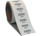 Barcode Labels on a Roll
