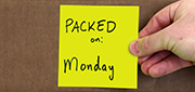 Blank Fluorescent Labels - Squares