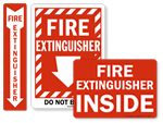 Fire Extinguisher Signs