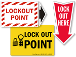 Lockout Point Labels