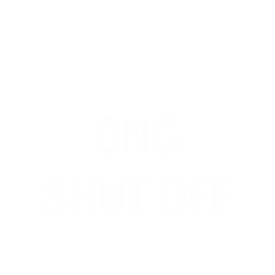CNG Shut Off Engraved Valve Tag