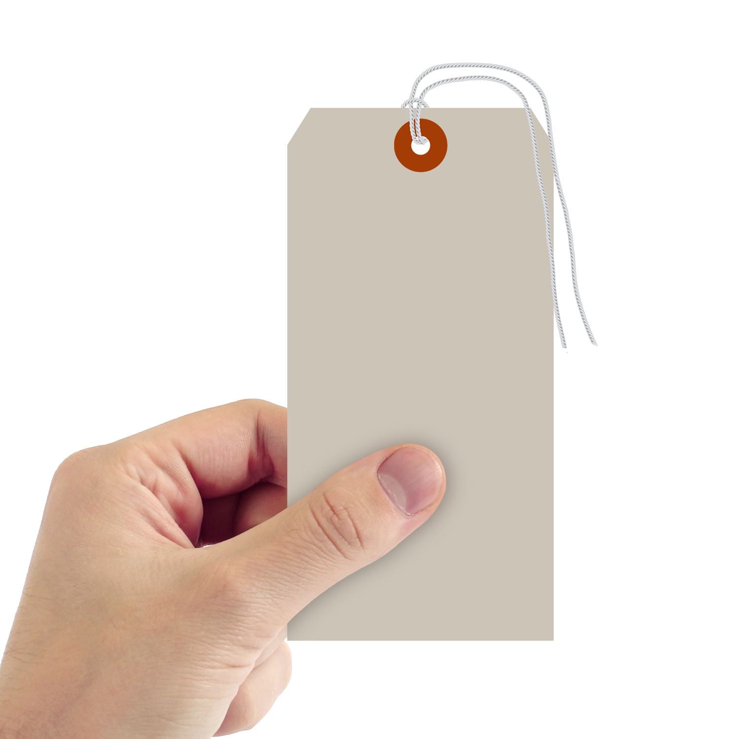 Grey Cardstock Tags (with strings)