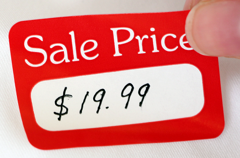 30 Percent Off Discount Sale Price Label - Removable Label, SKU: LB-1805