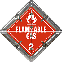 8 Legend Flip n Lock™ Split Placard (unpainted) Set