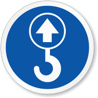 Lift Point ISO Circle Sign