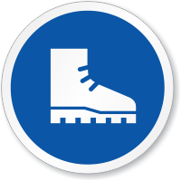 Wear Foot Protection ISO Sign