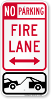 Bidirectional Fire Lane