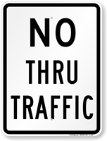 Aluminum Parking Sign