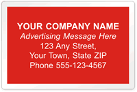 Big Advertising Labels