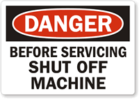 Danger  Label