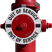 Out Of Service   White