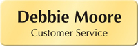 Create Own Bugle Name Badge