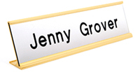 Engraved Name Plates 2" x 12"