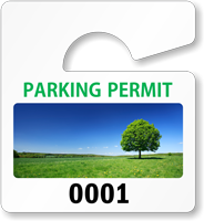 PhotoTag™ Small Rearview Mirror Hang Tag