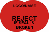 Reject if Seal is Broken Label