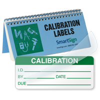 Calibration Book: ID#/By/Date/Due   Green