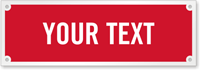 Custom Add Your Text Sign
