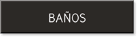 Spanish Engraved Sign