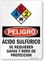 Ácido Sulfúrico Sign