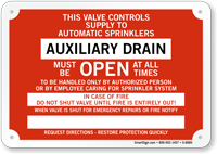 Auxiliary Drain